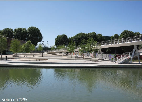 Valorisation des berges du canal de l’Ourcq par l’aménagement de l’espace public
