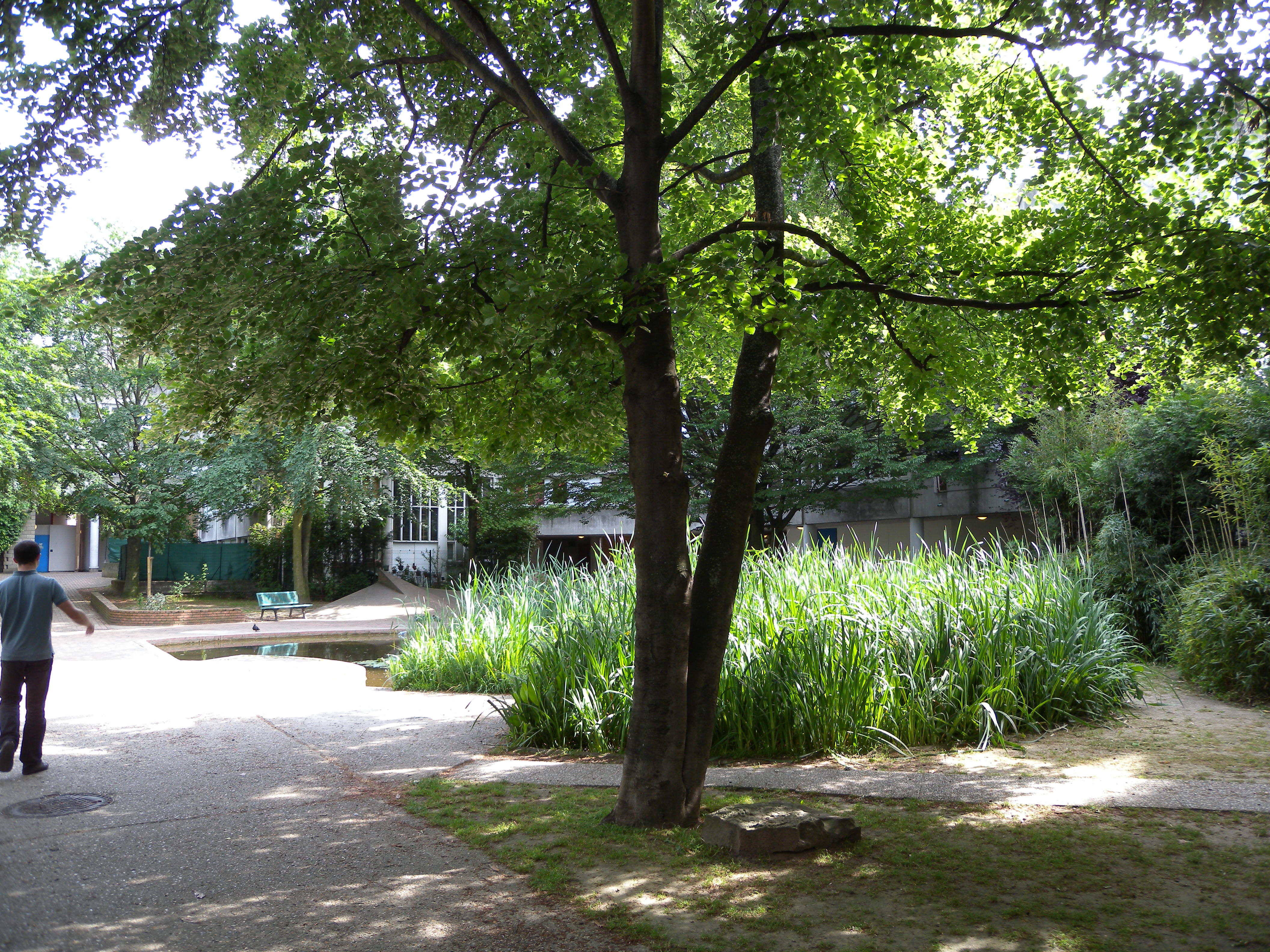 Les « jardins intérieurs » de la Maladrerie
