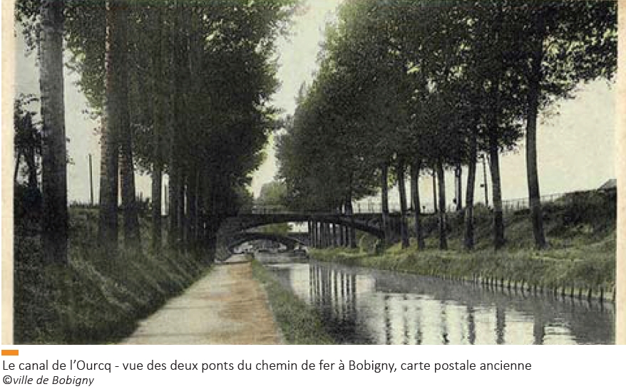 Le canal de l'Ourcq