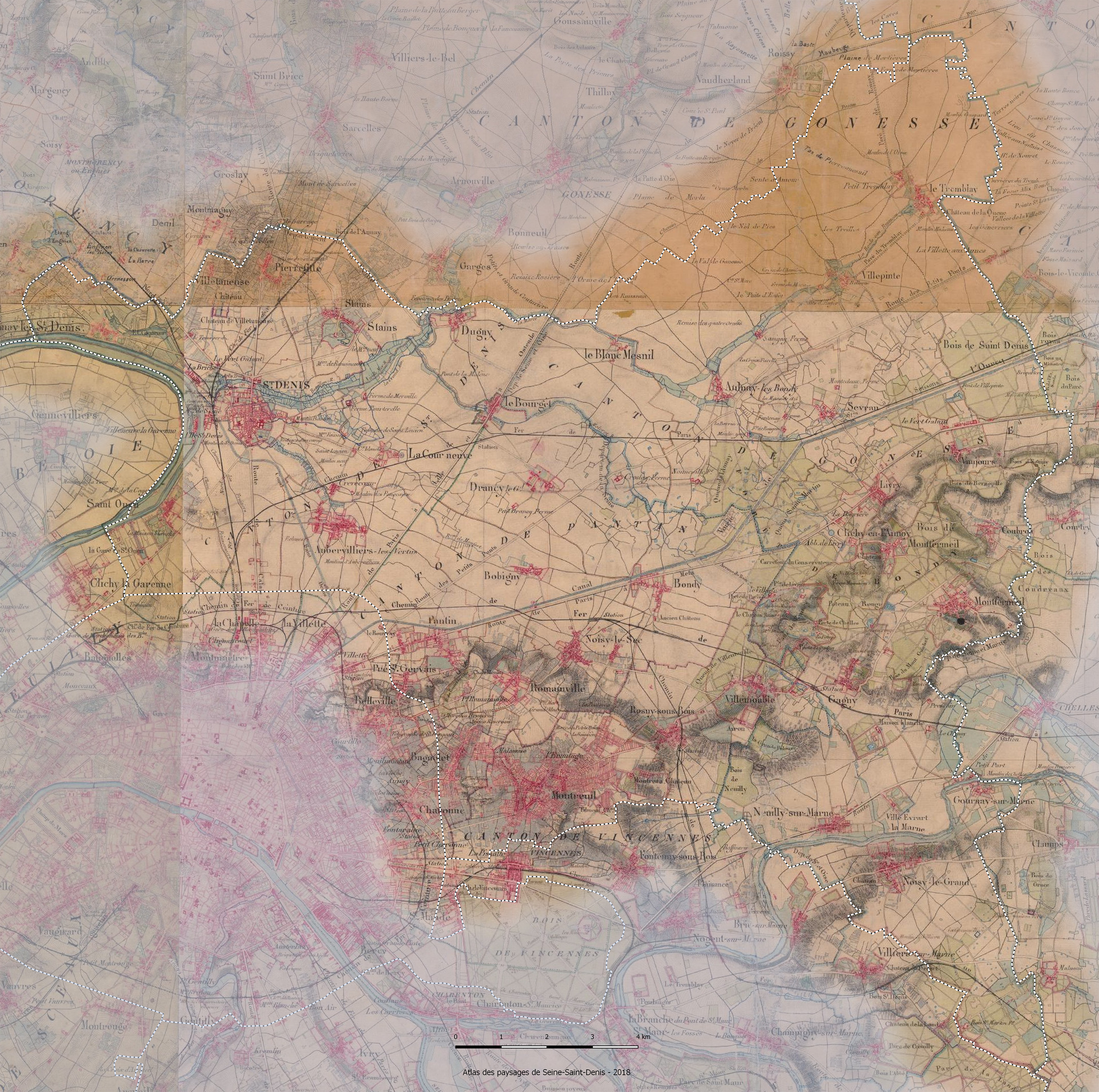 Carte de l'état-major