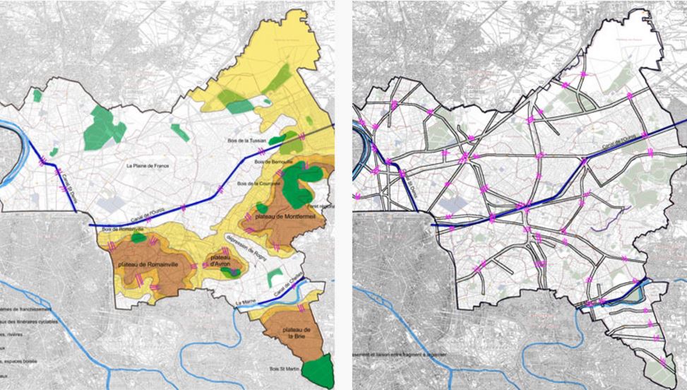 Coupures et déplacements cyclables