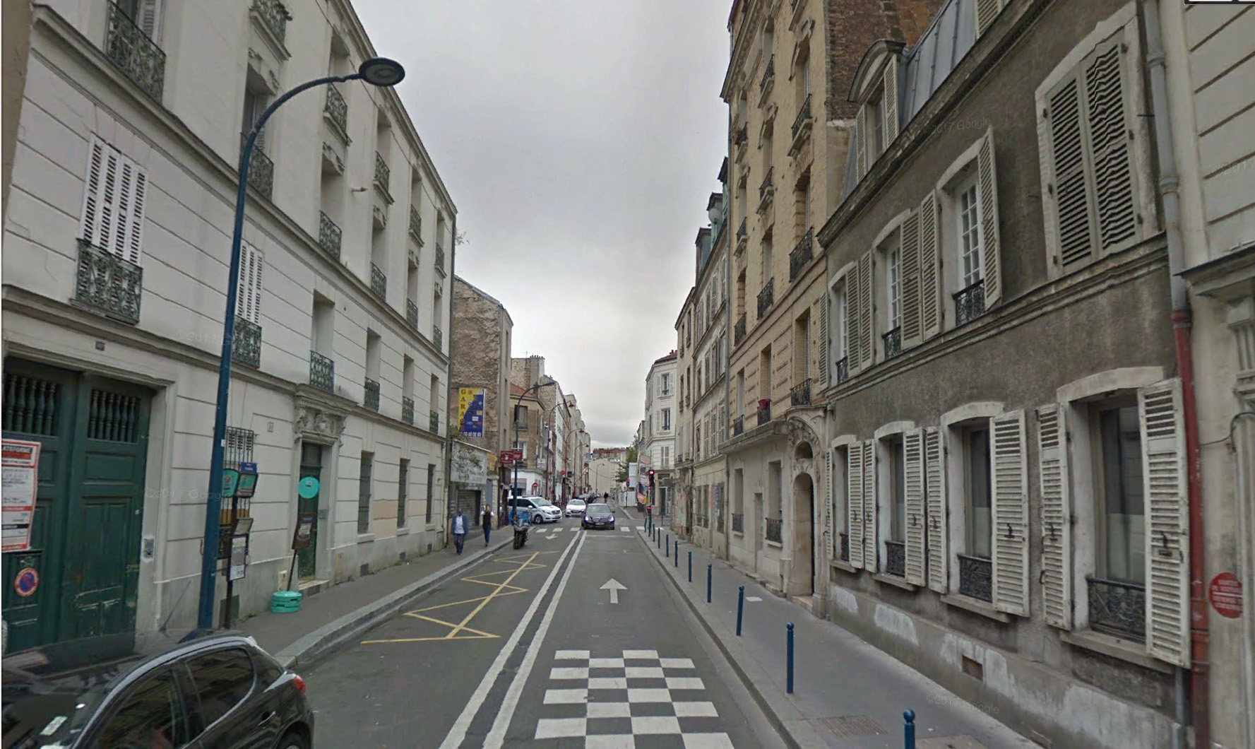 Pantin, rue du Pré-Saint-Gervais - Le Pré-Saint-Gervais, rue André Joineau